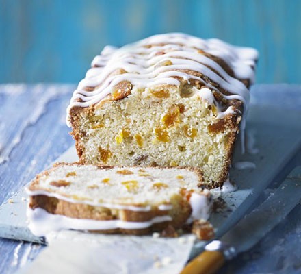 Orange & apricot loaf cake recipe 