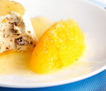 Orange sorbet recipe