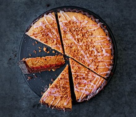 PBJ bakewell tart recipe