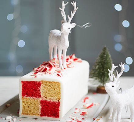 Peppermint candy cane battenberg recipe 