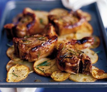 Sugar-crusted lamb recipe