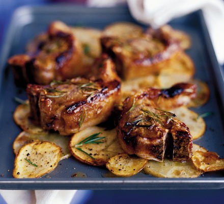 Sugar-crusted lamb recipe 