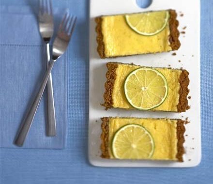 Biscuity lime pie recipe