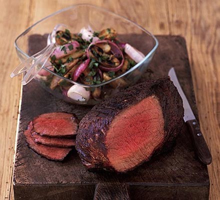 Soy-glazed beef recipe 