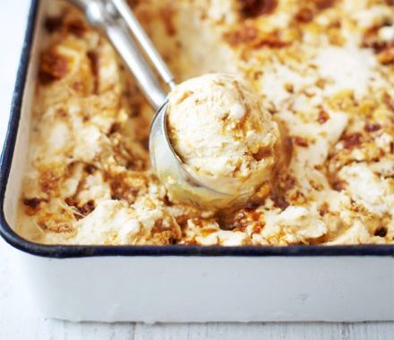 Honeycomb ice cream recipe