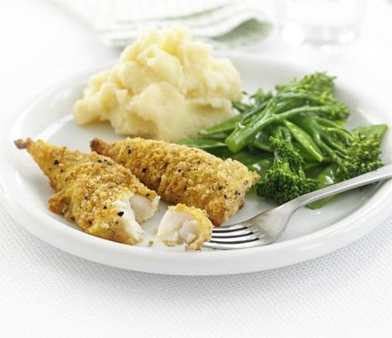 Healthier fish fingers recipe