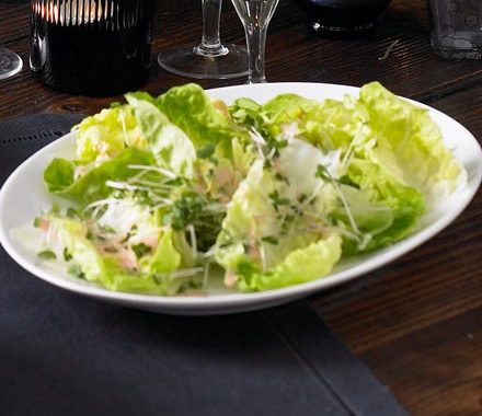 Baby Gem lettuce with Marie Rose dressing recipe