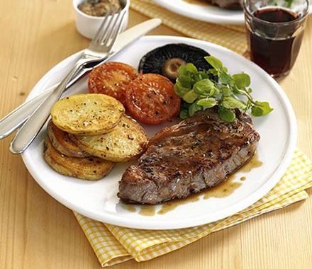 Quick steak grill recipe