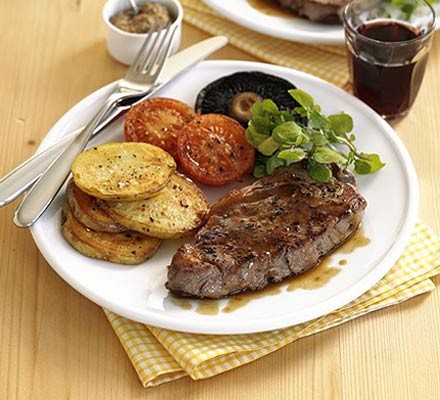 Quick steak grill recipe 