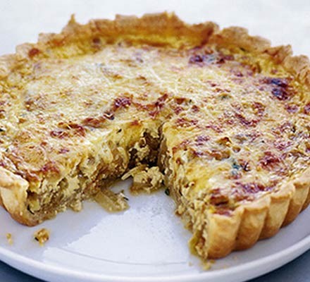 Caramelised onion tart recipe 