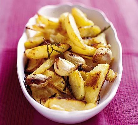 Lemon & rosemary potato wedges recipe 
