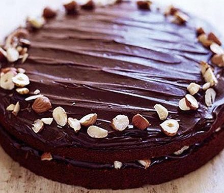 Mocha hazelnut cake recipe