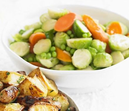 Three-in-one braised vegetables recipe