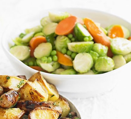 Three-in-one braised vegetables recipe 
