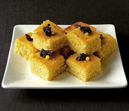 Lemon & violet drizzle cake recipe