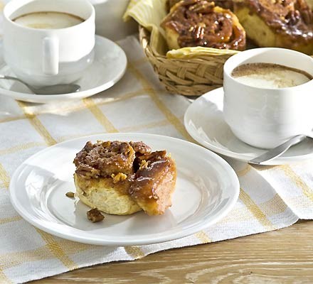 Cinnamon pecan sticky buns recipe 