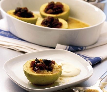 Sticky apple cups recipe