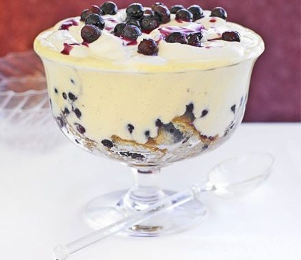 The ultimate makeover: Blueberry trifle recipe
