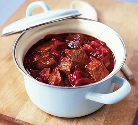 20-minute beef in red wine recipe 