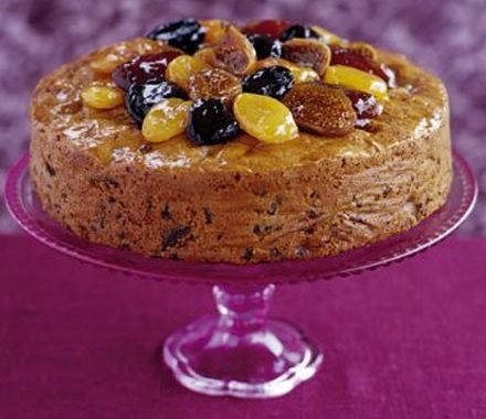 Gingered rich fruit cake recipe