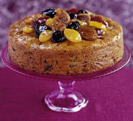 Gingered rich fruit cake recipe 