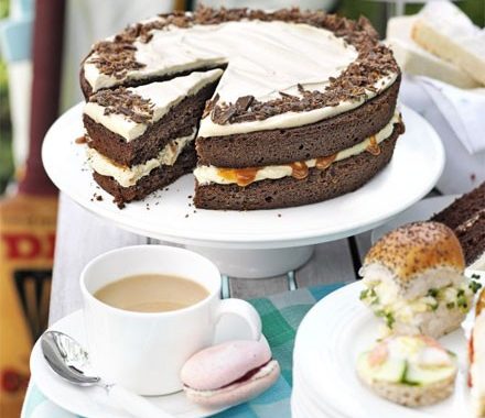 Chocolate caramel cake recipe