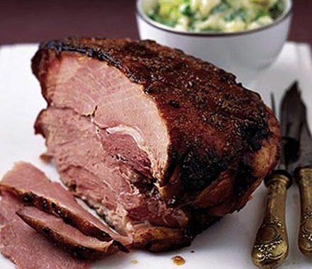 Festive gammon recipe