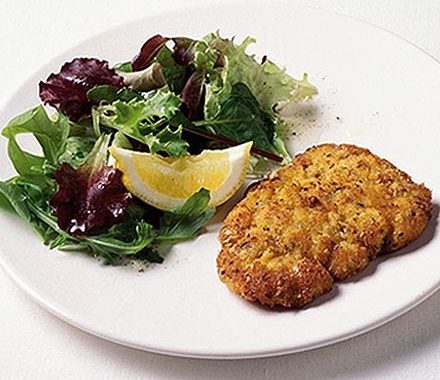 Nutty crumb pork steaks recipe