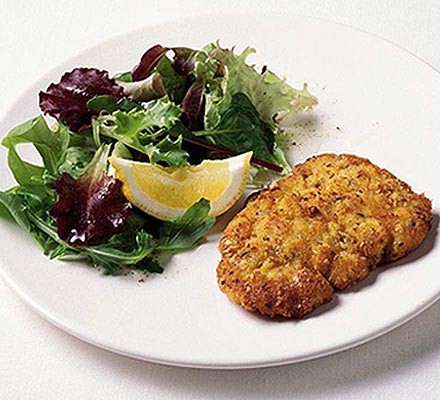 Nutty crumb pork steaks recipe 