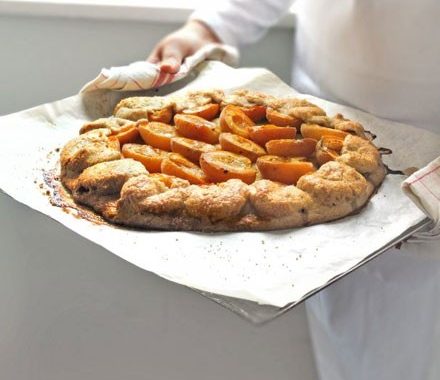 Apricot tart with brown sugar & cinnamon pastry recipe