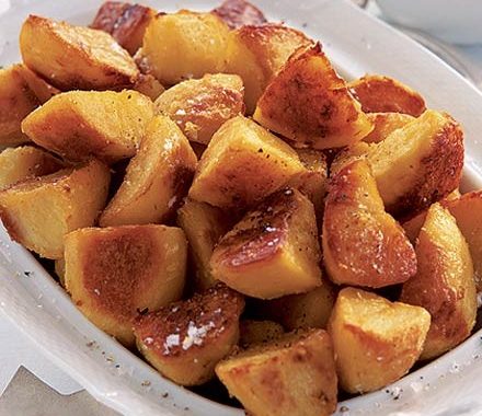 Golden spiced roast potatoes recipe
