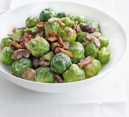 Creamed sprouts recipe 