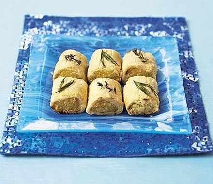 Glamorgan cheese sausage rolls recipe