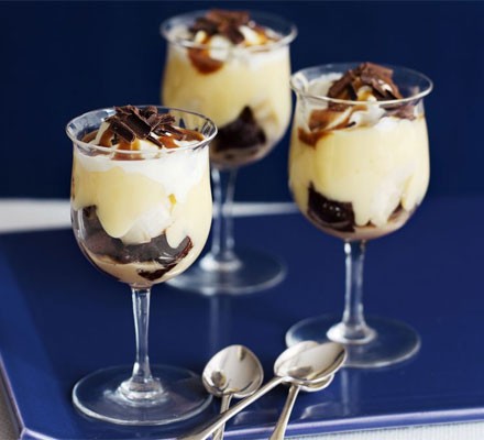 Baileys banana trifles recipe 