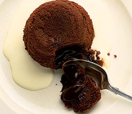 Mocha fondant puddings recipe
