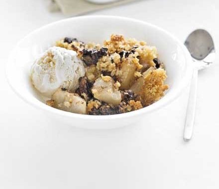 Pear & chocolate pudding recipe