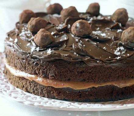 Hannah Obee's Salted caramel chocolate cake recipe