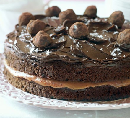 Hannah Obee's Salted caramel chocolate cake recipe 