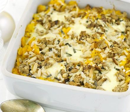 Sweet potato & parsnip bake recipe