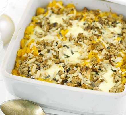Sweet potato & parsnip bake recipe 