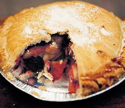 Blackberry & apple pie recipe