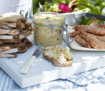 Spiced potted crab recipe