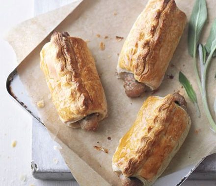 Pork & sage sausage rolls recipe