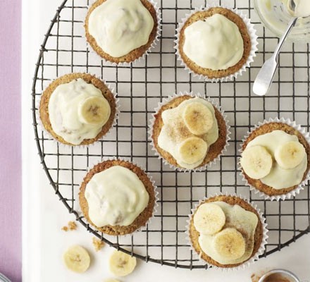 Banana cupcakes recipe 