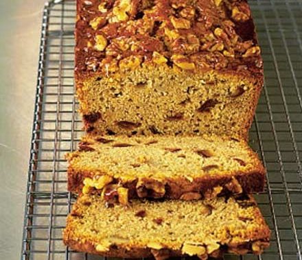 Walnut, date & honey cake recipe