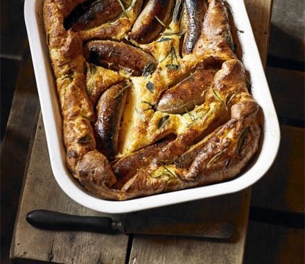 Herby toad in the hole recipe