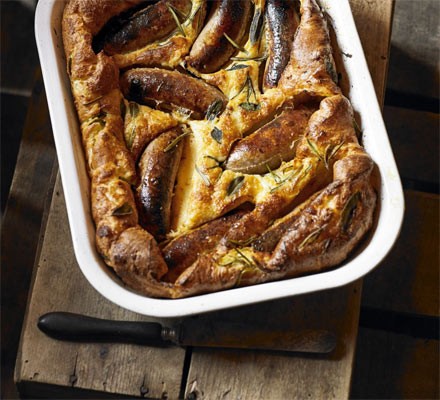 Herby toad in the hole recipe 
