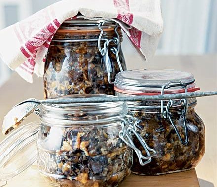 Boozy mincemeat recipe