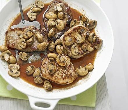 Clementine pork steaks recipe