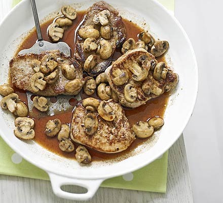 Clementine pork steaks recipe 